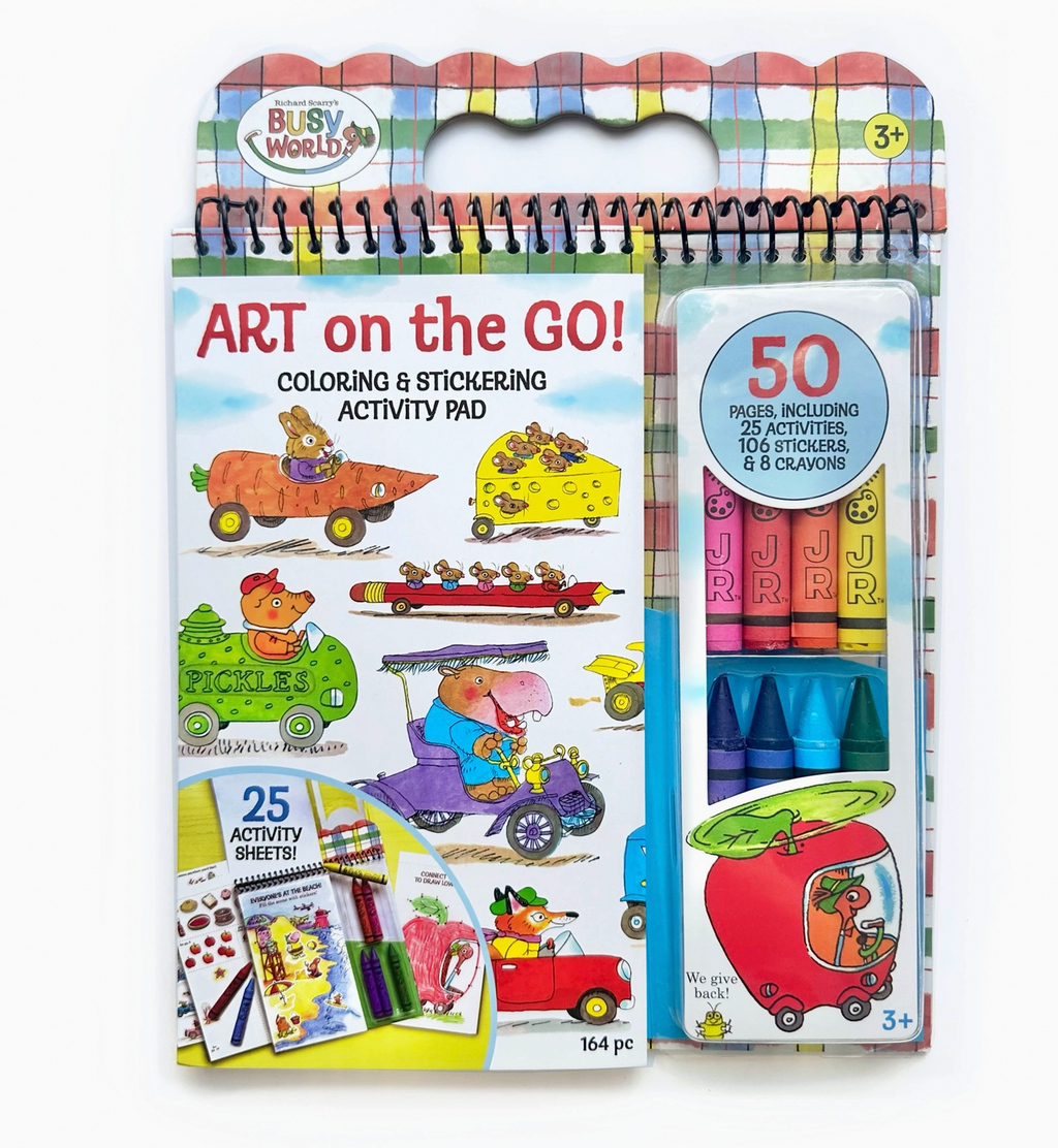 Bright Stripes Richard Scarry's Art on the Go