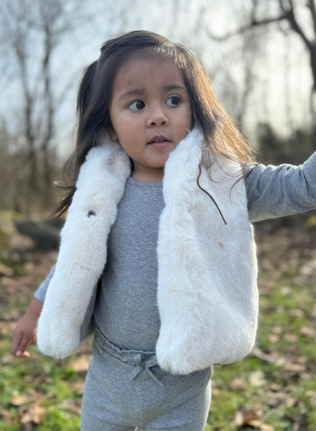 Vignette Margo Vest in Ivory