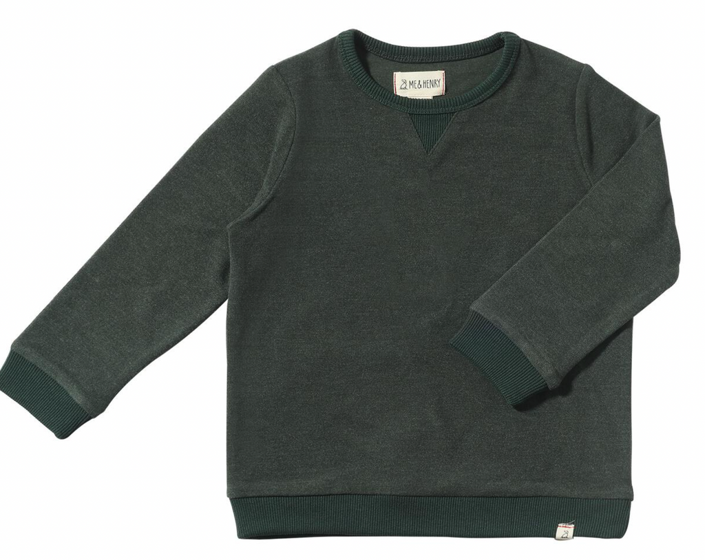 Me & Henry Tarquin Sweatshirt in Forest