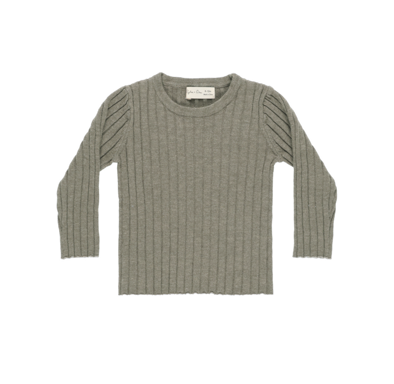 Rylee + Cru Knit Top in Laurel