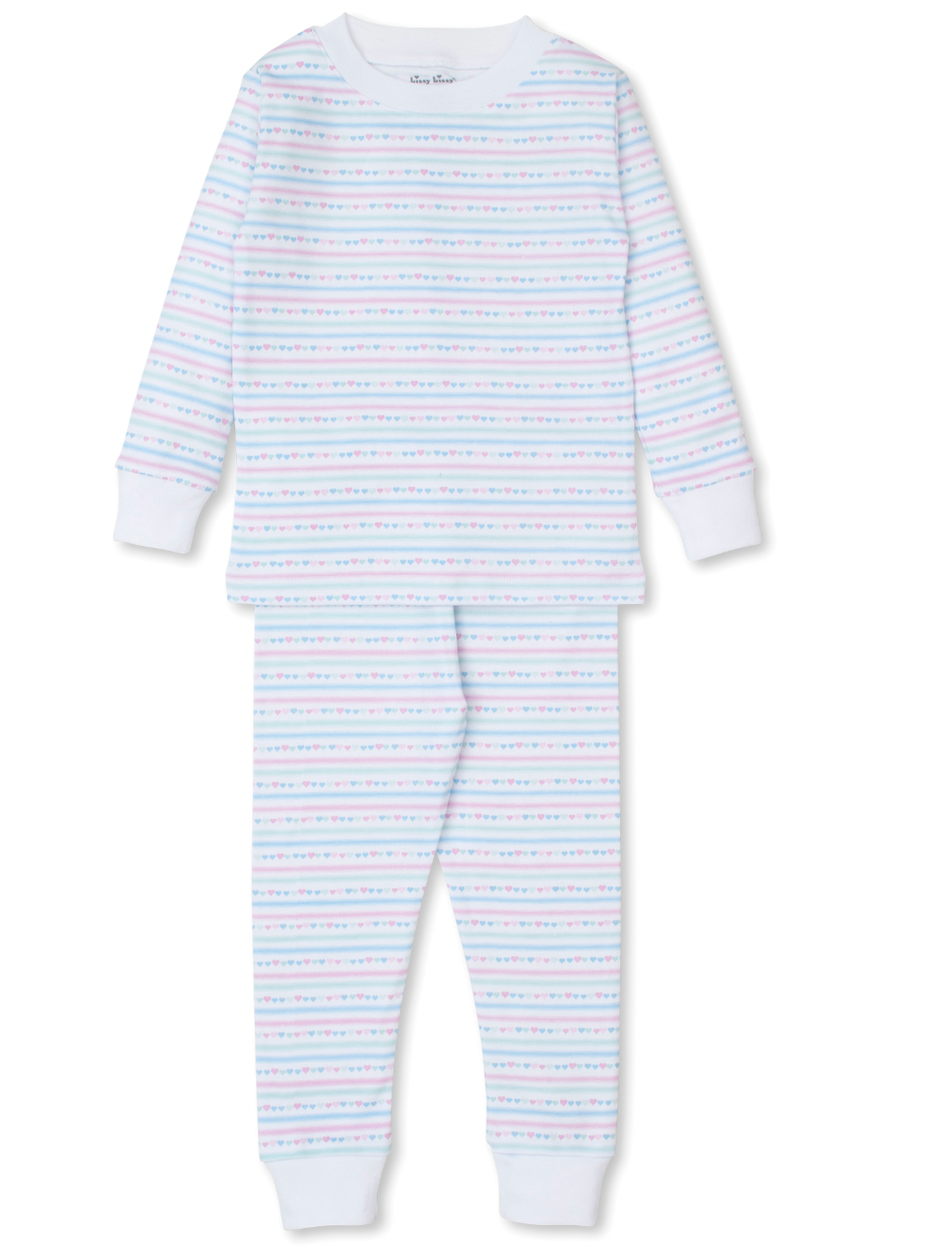 Kissy Kissy Snugfit Pajama Set in Nighty Night Stripes