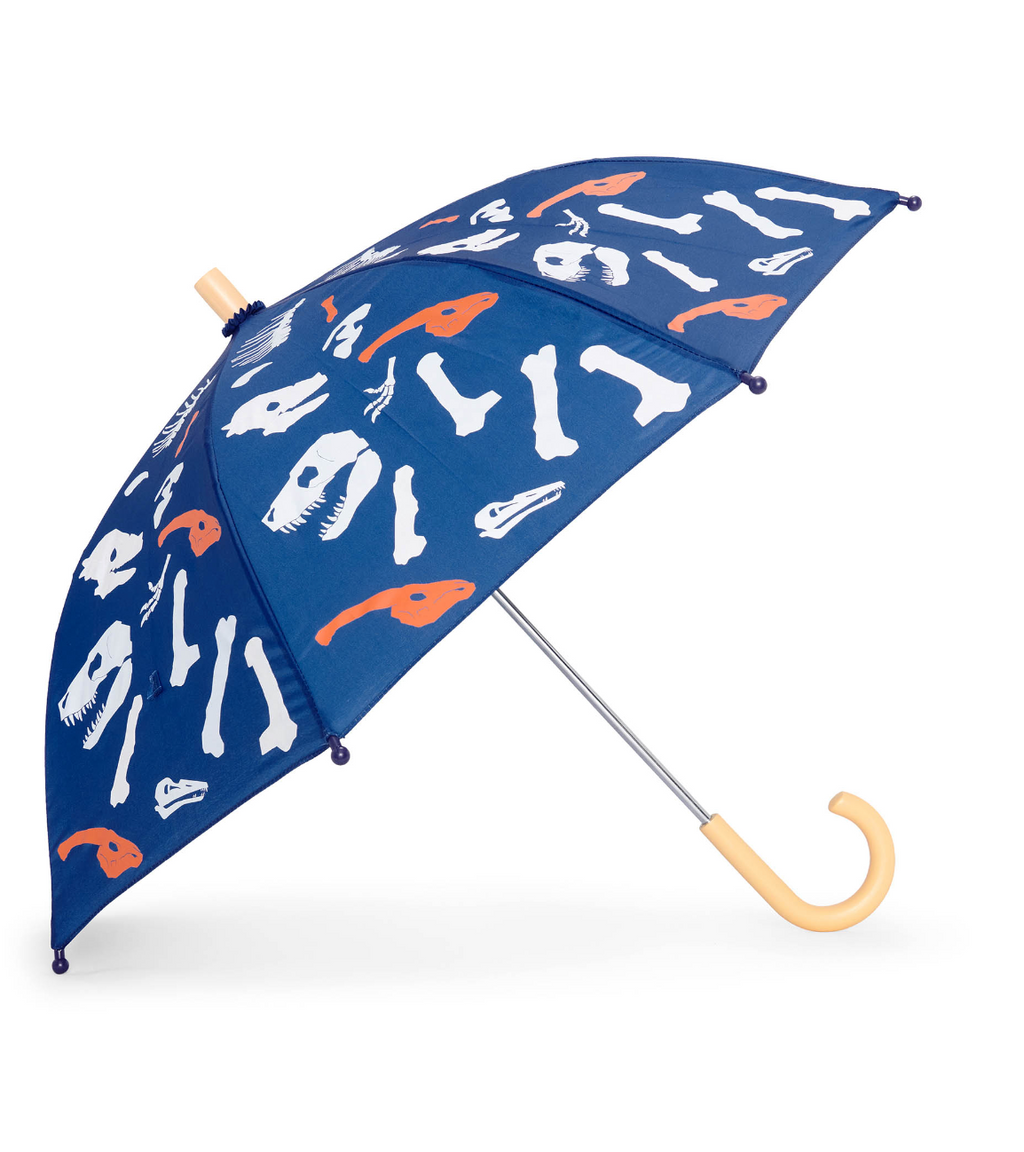 Hatley Color Changing Umbrella in Dino Fossils