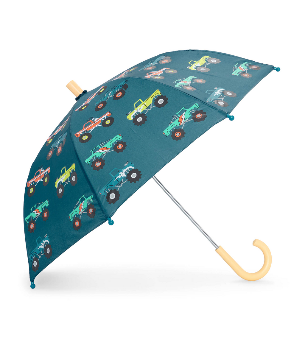 Hatley Umbrella in Monster Trucks