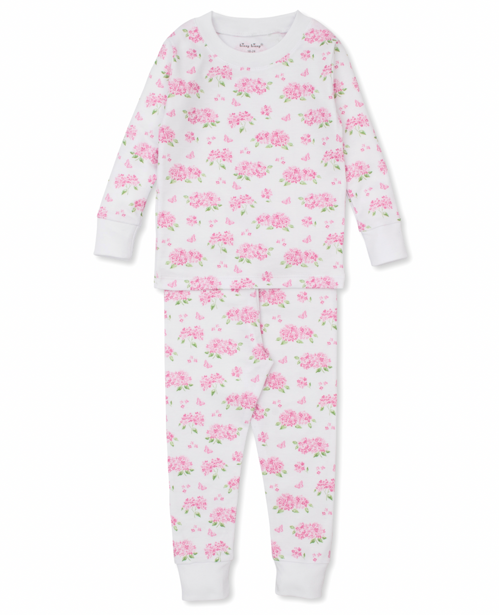 Kissy Kissy Snugfit Pajama Set in Heavenly Hydrangeas