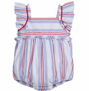 Little English Rollins Bubble in Americana Stripe