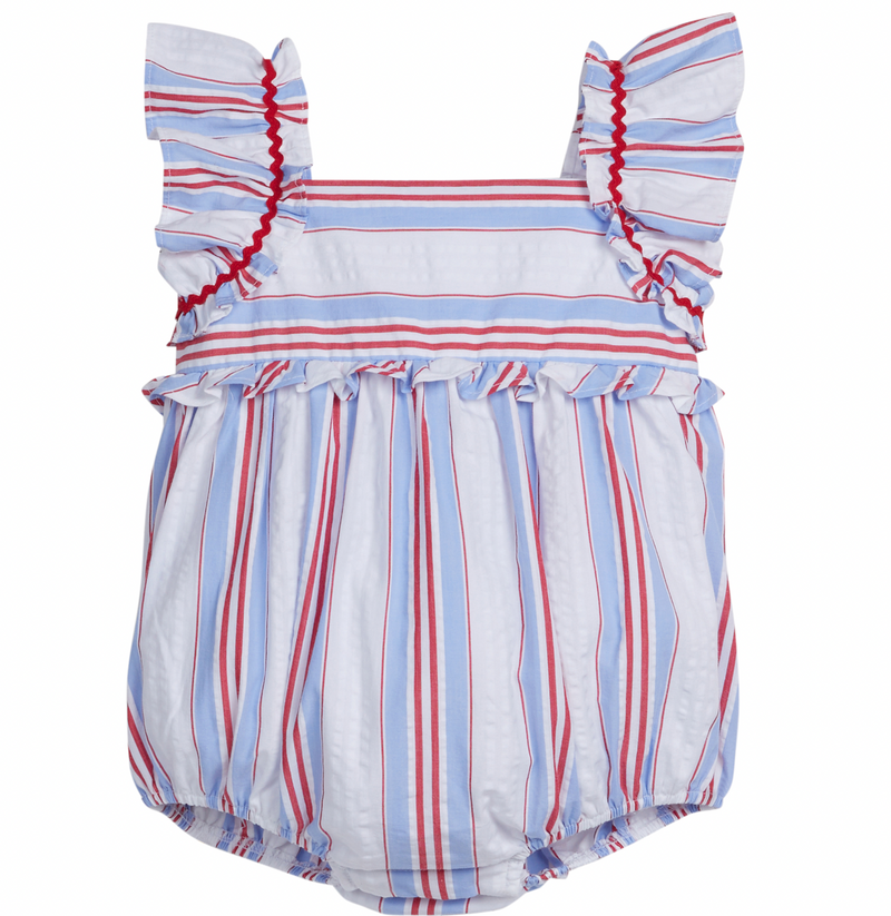 Little English Rollins Bubble in Americana Stripe
