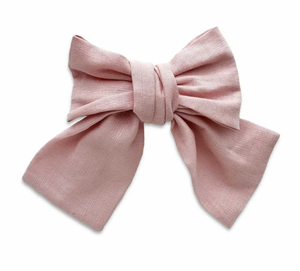 Eva's House Linen Sailor Bow-Multiple Colors!