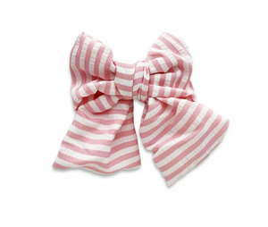 Eva's House Palm Springs Stripe Sailor Bow-Multiple Colors!