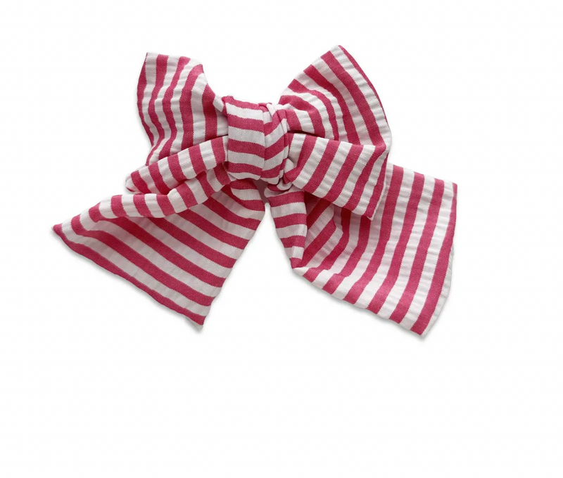 Eva's House Palm Springs Stripe Sailor Bow-Multiple Colors!