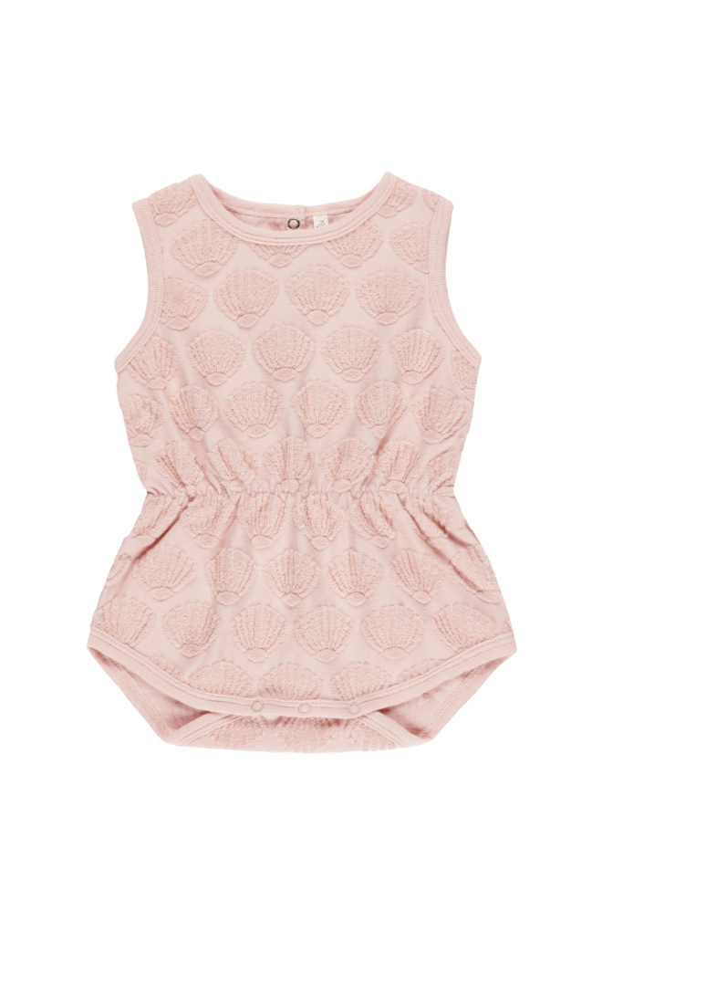 Rylee + Cru Cinch Playsuit in Shells