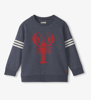 Hatley Lobster Sweatshirt in Blue Indigo