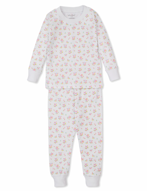 Kissy Kissy Snugfit Pajama Set in Rainbows Abloom