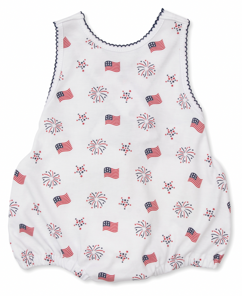 Kissy Kissy Bubble in Bold Stripes & Bright Stars