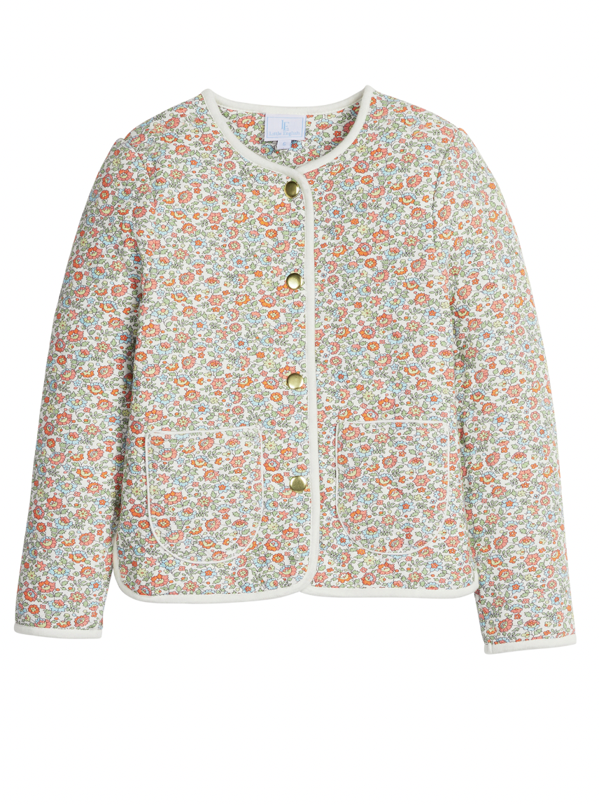 Little English Sophie Jacket in James Floral