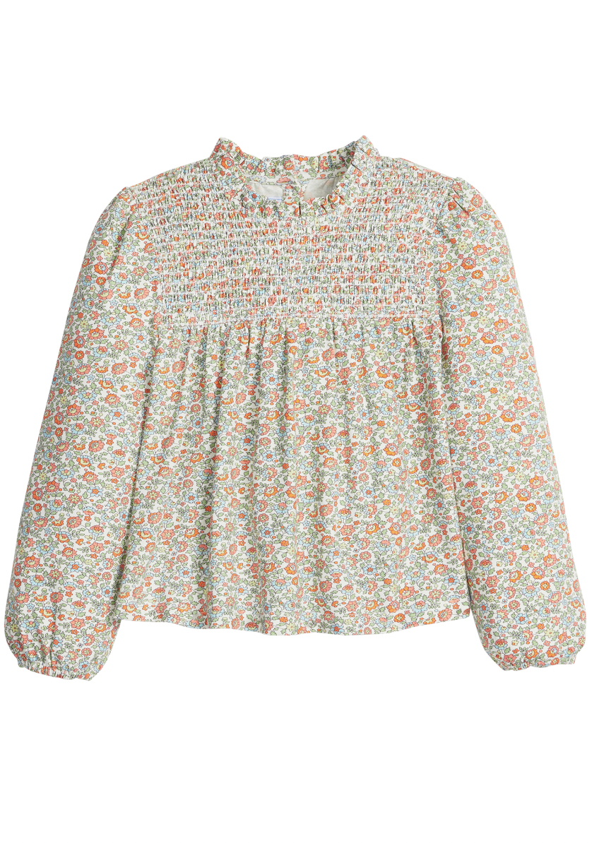 Little English Hallie Top in James Floral