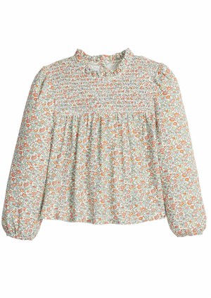 Little English Hallie Top in James Floral