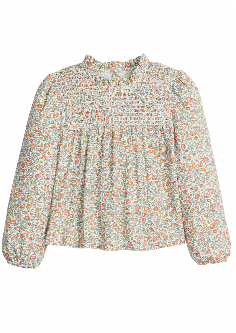Little English Hallie Top in James Floral
