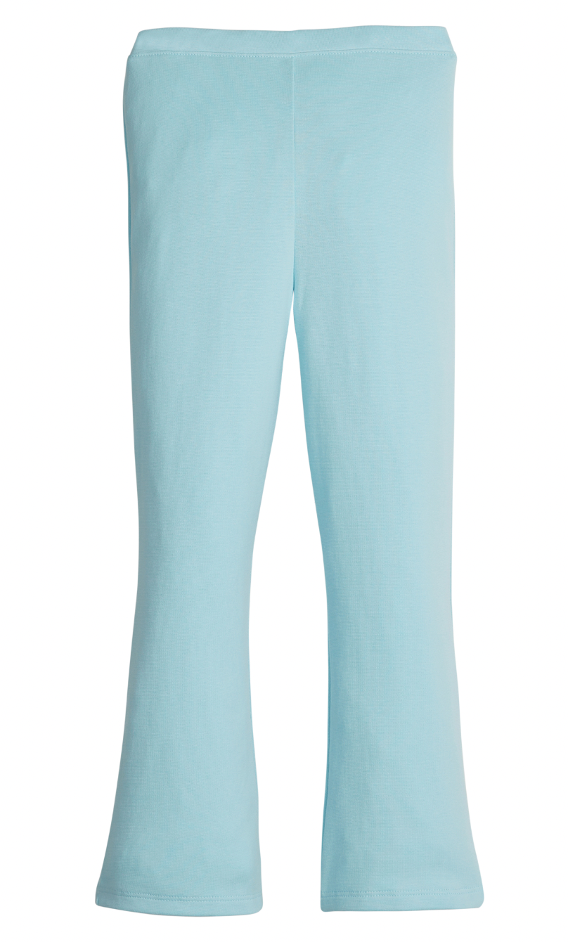 Little English Kick Flare Leggings in Sky