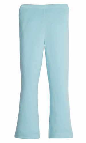 Little English Kick Flare Leggings in Sky