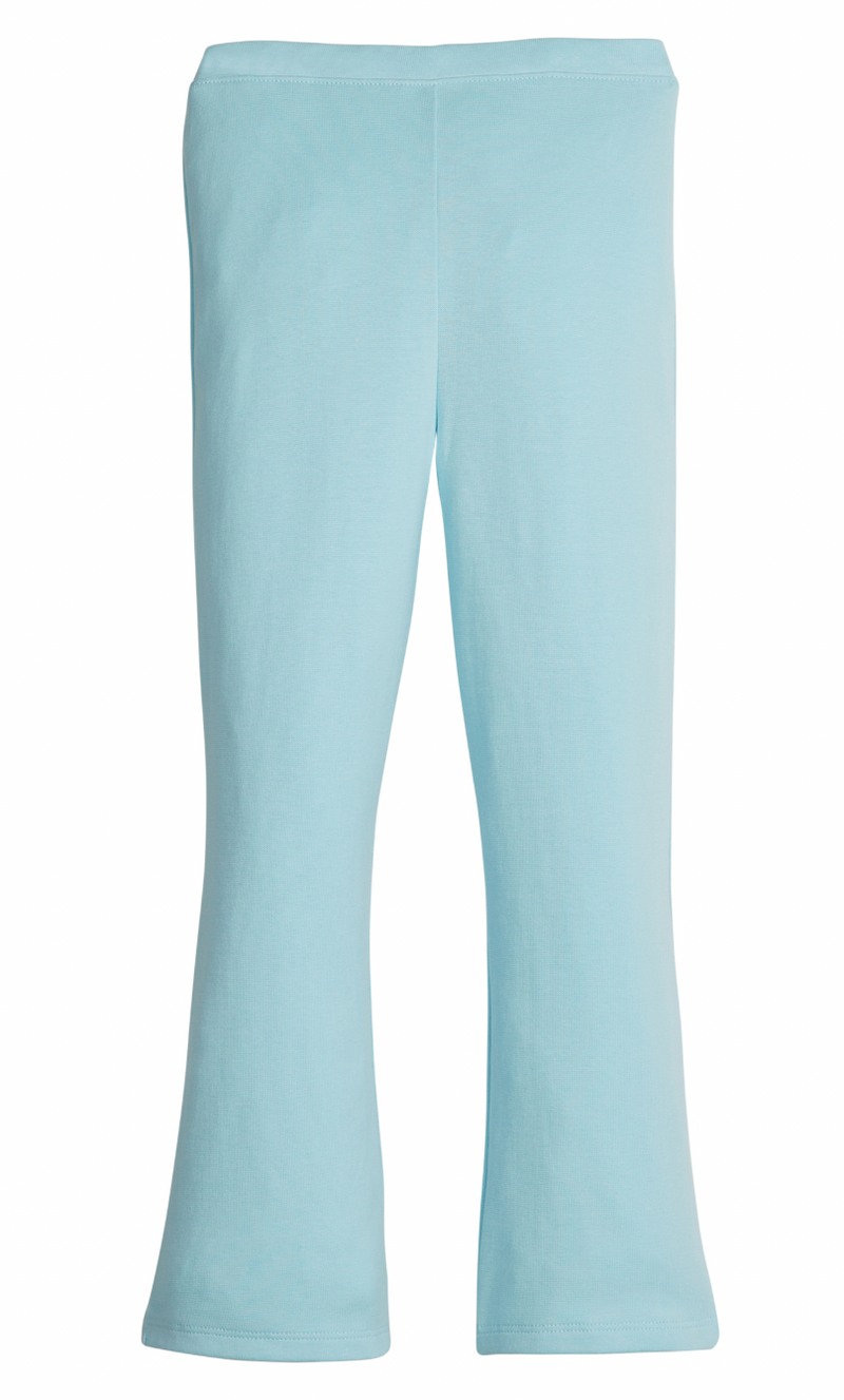 Little English Kick Flare Leggings in Sky