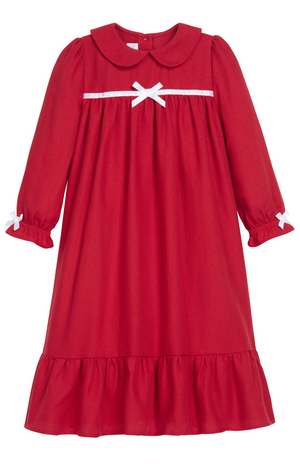 Little English Classic Nightgown in Red