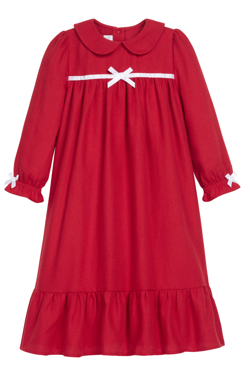 Little English Classic Nightgown in Red