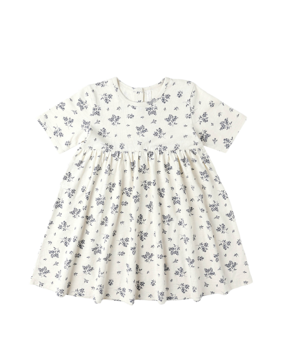 Rylee + Cru Finn Dress in Blue Floral
