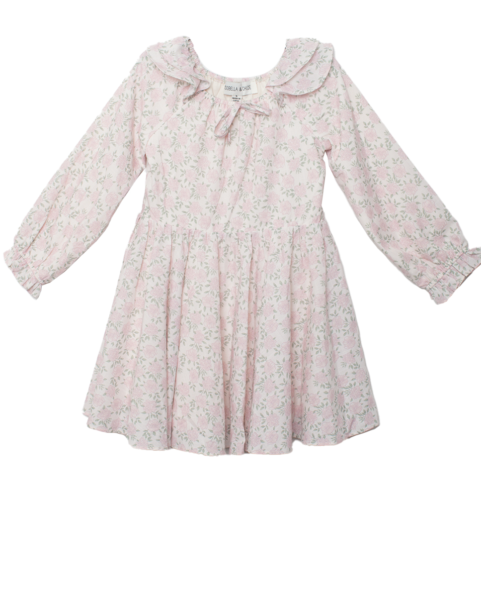 Mabel and Honey Dewy Dress in Rose