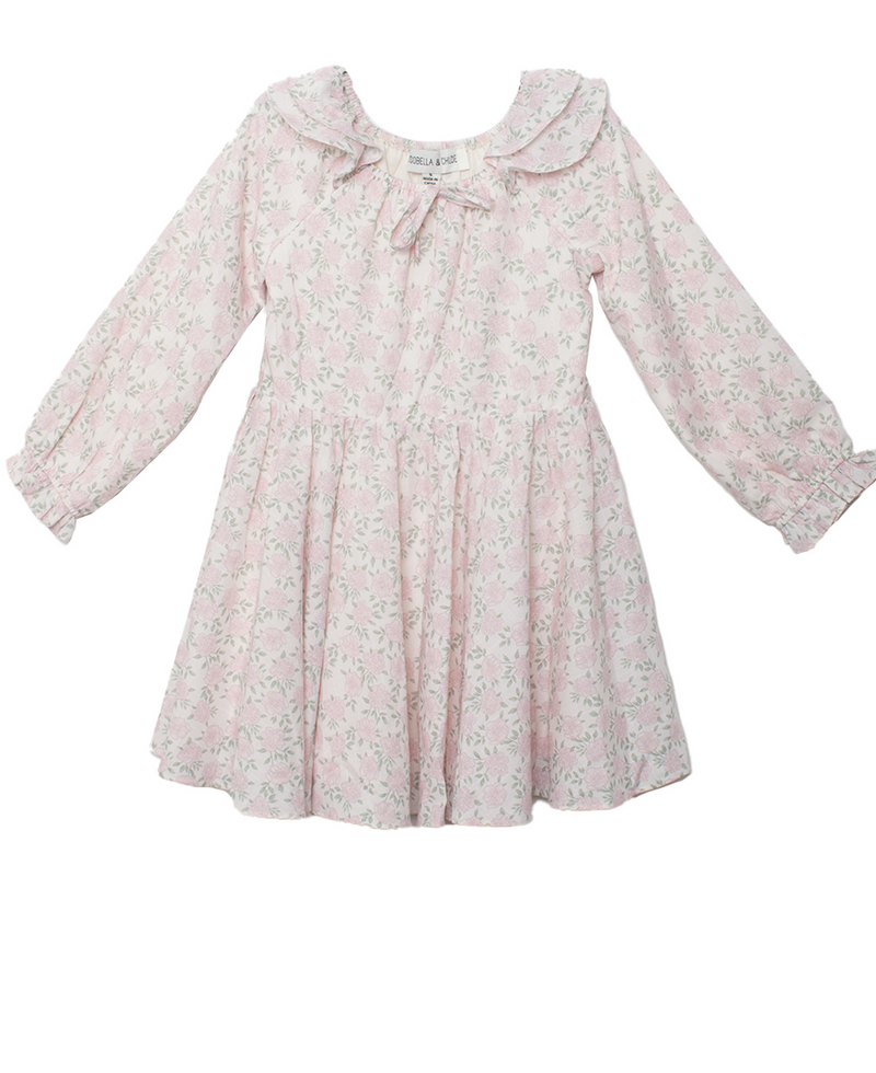 Mabel and Honey Dewy Dress in Rose