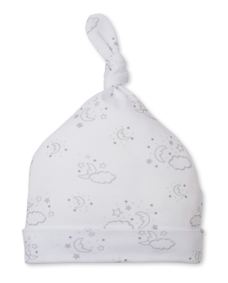 Kissy Kissy Hat in Silver Cheerful Good Night