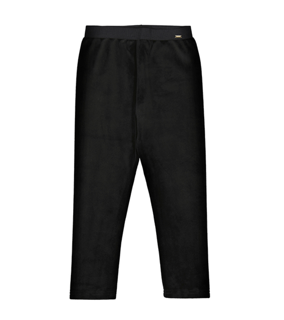 Mayoral Velvet Legging in Black