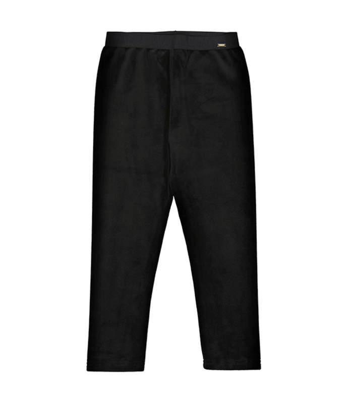 Mayoral Velvet Legging in Black