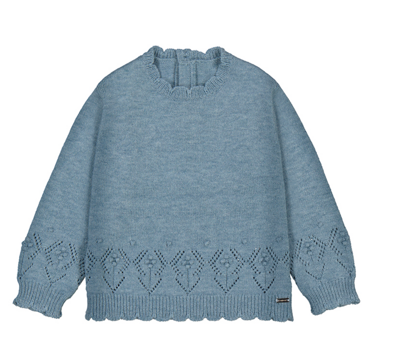 Mayoral Sweater in Heathered Blue