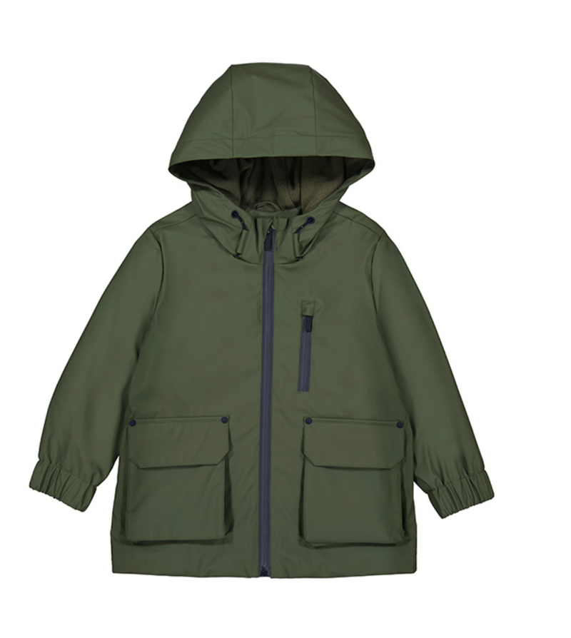 Mayoral Rain Coat in Olive