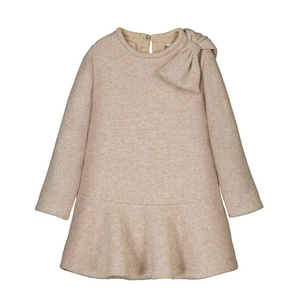 Mayoral Knit Dress in Toffee