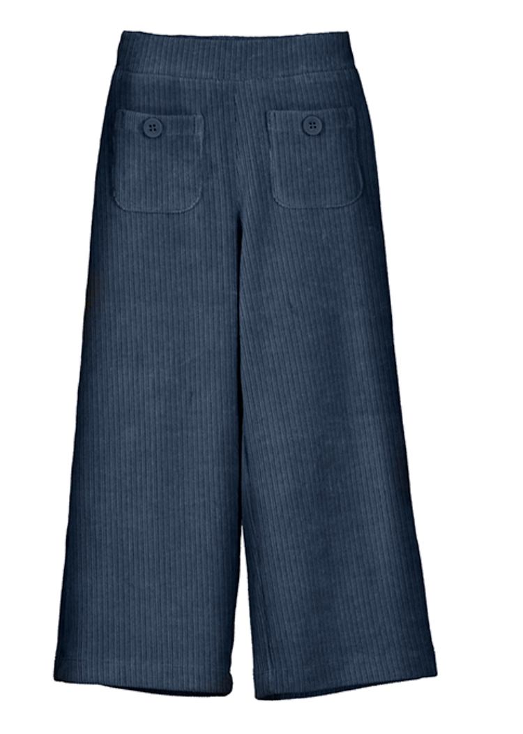 Mayoral Ribbed Knit Pants in Navy