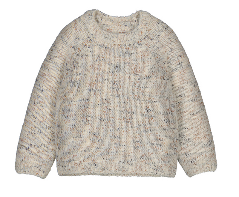 Mayoral Pullover Sweater in Cereal Milk Cream