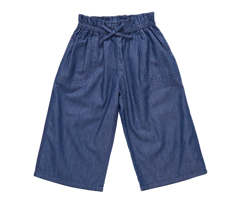 Pink Chicken Theodore Pant in Chambray