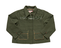 Pink Chicken Wylie Jacket in Four Leaf Clover