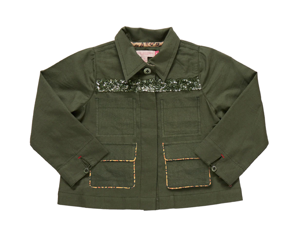 Pink Chicken Wylie Jacket in Four Leaf Clover
