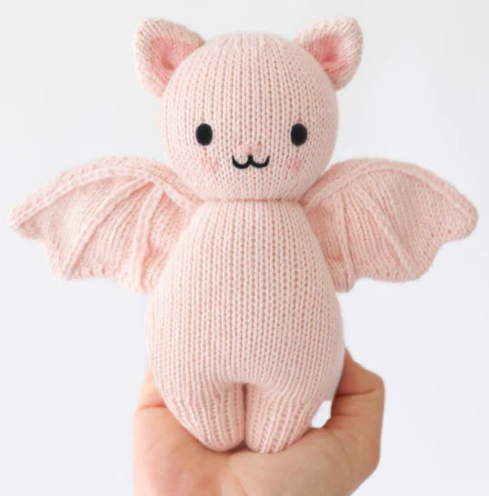 Cuddle + Kind Baby Bat in Blush
