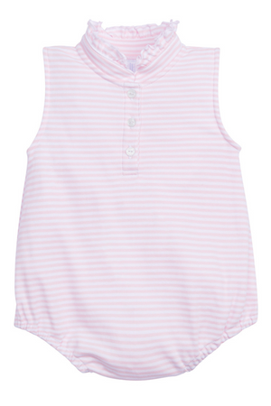 Little English Hastings Bubble in Light Pink Stripe