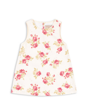 Konges Slojd Magot Denim Dress in Floral