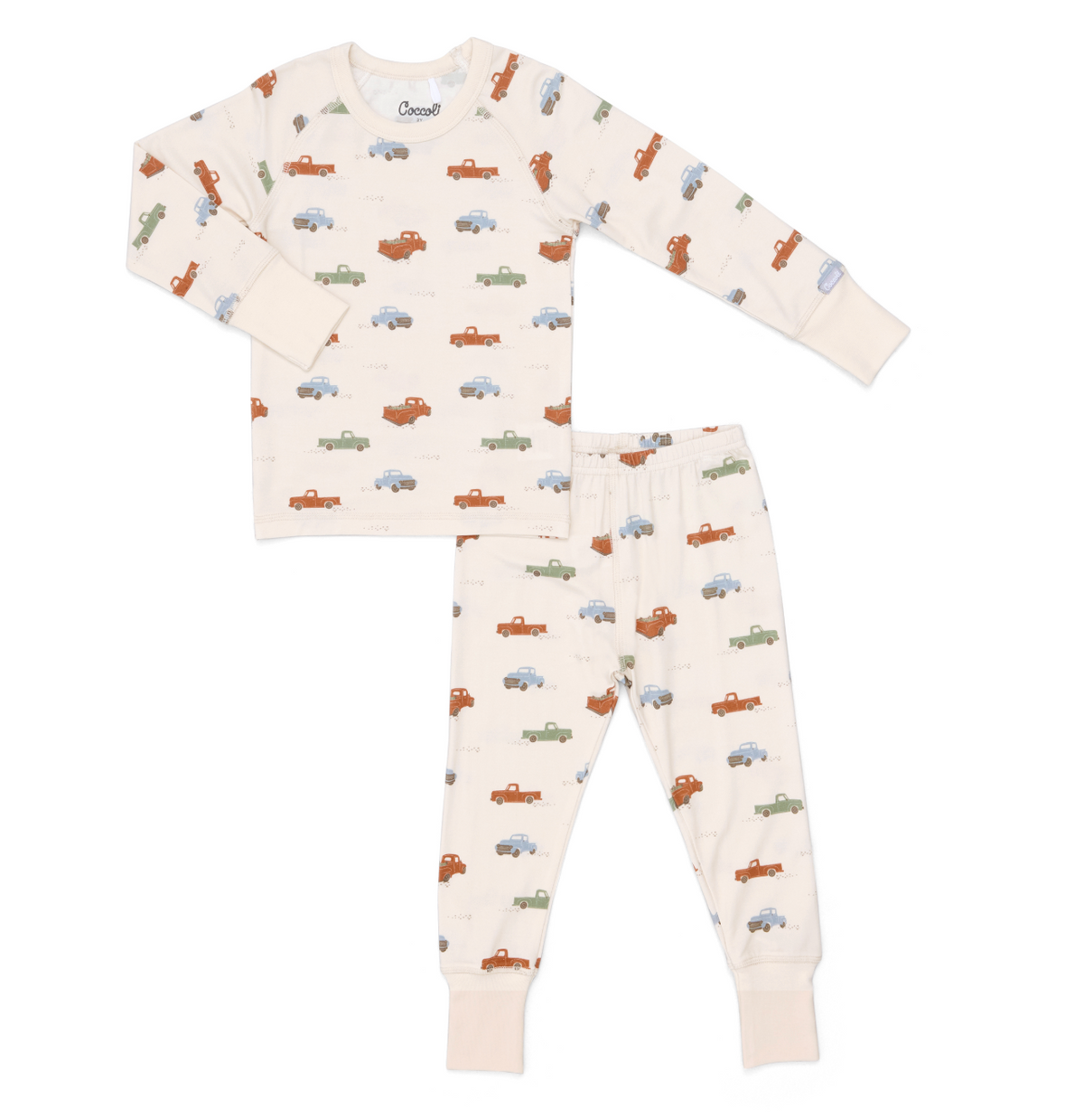 Coccoli Modal Pajama in Trucks