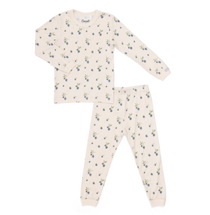 Coccoli Modal Pajama in Blackberries