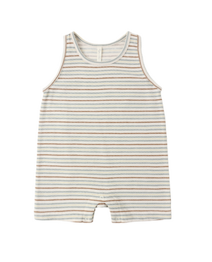 Rylee + Cru Sleeveless One-Piece in Vintage Stripe