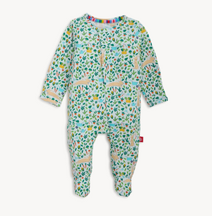 Magnetic Me Modal Footie in Bunny Garden