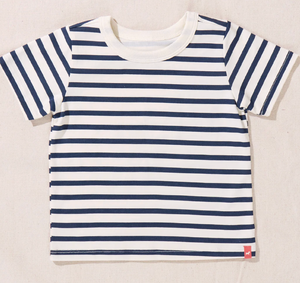 Coop Kids by Pink Chicken Adventure Tee in Navy Stripe