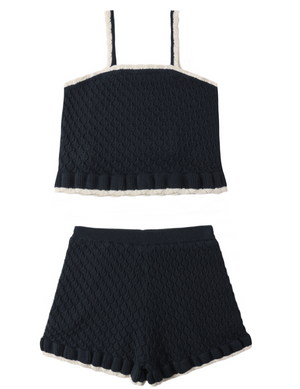 Rylee + Cru Naomi Set in Navy