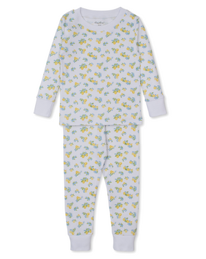 Kissy Kissy Snugfit Pajama Set in Lemon Blossoms
